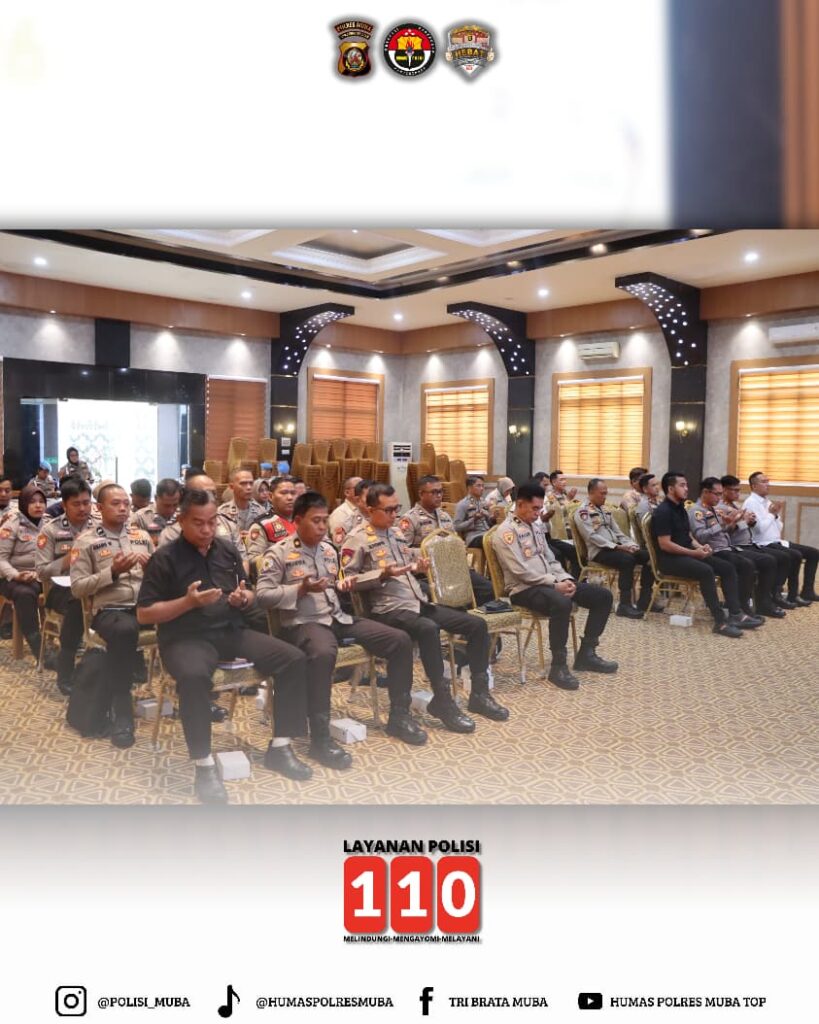 Polres Muba Sosialisasikan DIPA TA 2026 Secara Transparan