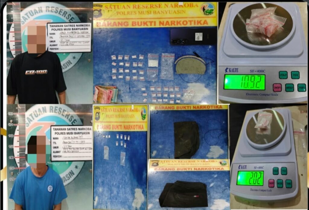 SAT RESERSE NARKOBA POLRES MUSI BANYUASIN BERHASIL MENGAMANKAN PENGEDAR NARKOTIKA JENIS SABU DI MUSI BANYUASIN SAT RESERSE NARKOBA POLRES MUSI BANYUASIN BERHASIL MENGAMANKAN PENGEDAR NARKOTIKA JENIS SABU DI MUSI BANYUASIN