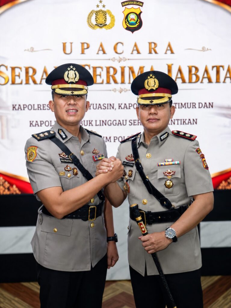 UPACARA SERAH TERIMA JABATAN KAPOLRES MUSI BANYUASIN DI MAPOLDA SUMSEL UPACARA SERAH TERIMA JABATAN KAPOLRES MUSI BANYUASIN DI MAPOLDA SUMSEL