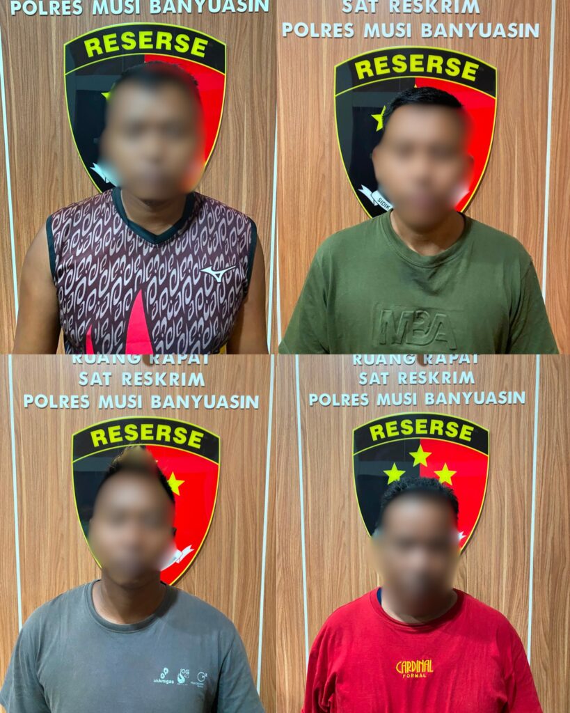POLISI MENETAPKAN TERSANGKA PENIMBUNAN MINYAL ILEGAL DAN PIPA PEMBUANGAN GAS DI DESA KEBAN 1 KEC. SANGA DESA