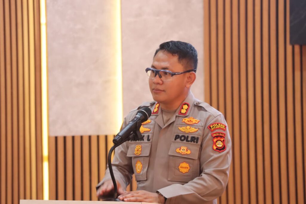 polres musi banyuasin melaksanakan membahas tata kelola sumur minyak masyarakat