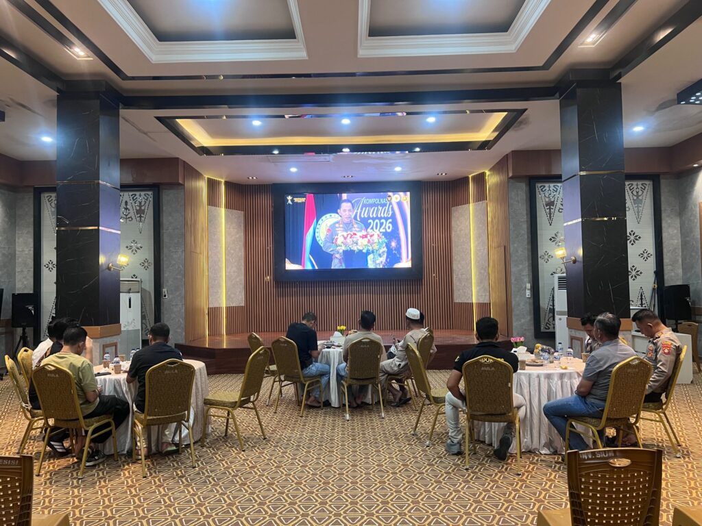 Polres Muba Gelar Nobar Kompolnas Award 2026, Polda Sumsel Ukir Prestasi Polres Muba Gelar Nobar Kompolnas Award 2026, Polda Sumsel Ukir Prestasi