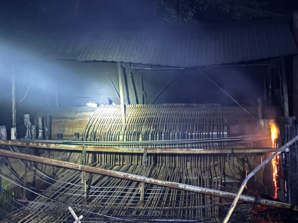 Illegal Refinery Terbakar di Keban I, Pemilik Diamankan Polsek Sanga Desa